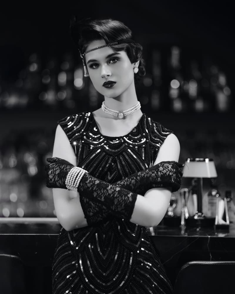 Roaring Twenties Glamour by Asep Awaludin — canvas wall art